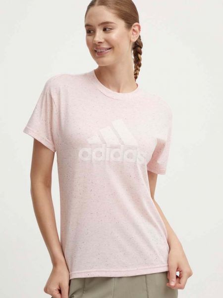 Majica kratki rukavi Adidas ružičasta