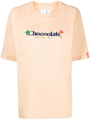 T-shirt Chocoolate brun