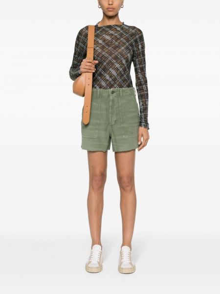 Shorts en coton Polo Ralph Lauren vert