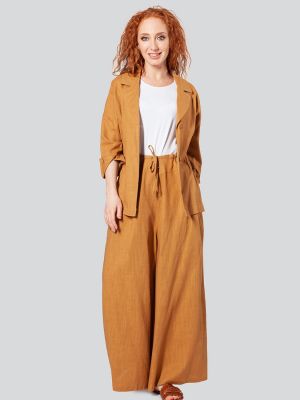 Пиджак D`imma Fashion Studio коричневый