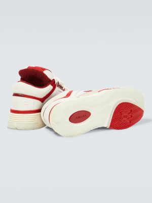 Hálós bőr sneakers Amiri piros