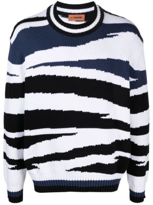 Пуловер с принт с принт зебра Missoni