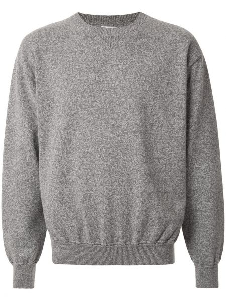 Jersey manga larga de tela jersey Coohem gris
