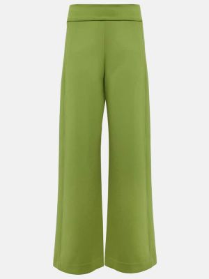 Pantaloni baggy Max Mara verde