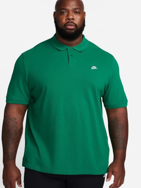 Поло Nike зеленое