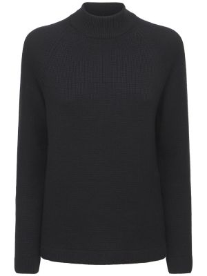 Suéter de lana de punto Tom Ford negro