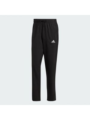 Pantalones de chándal con bordado Adidas negro