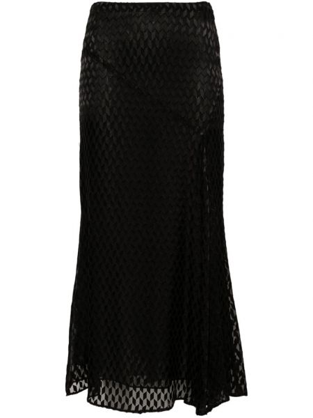 Jacquard suknja Marant Etoile crna
