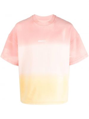Gradienta krāsas kokvilnas t-krekls Mouty