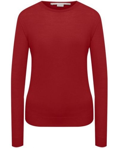 Шерстяной пуловер Stella Mccartney, красный