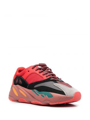 Sneakersy Adidas Yeezy czerwone