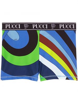 Rövidnadrág nyomtatás Pucci kék