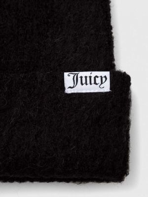 Gyapjú sapka Juicy Couture fekete