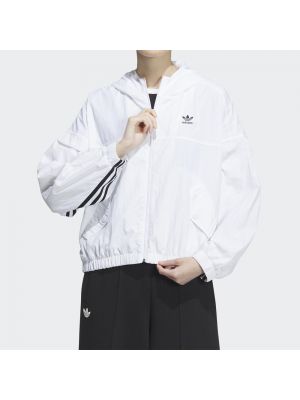 Ветровка с капюшоном Adidas Originals белая