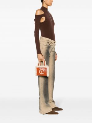 Shopper kabelka Ugg oranžová