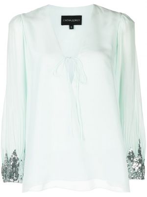 Blus Cynthia Rowley grön