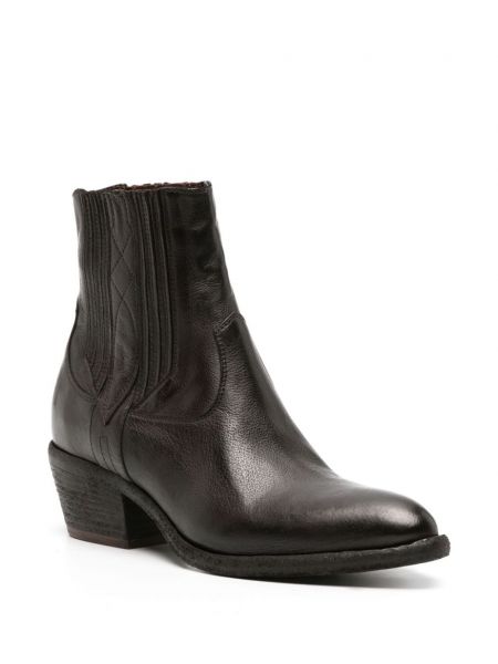 Ankle boots en cuir Sartore marron