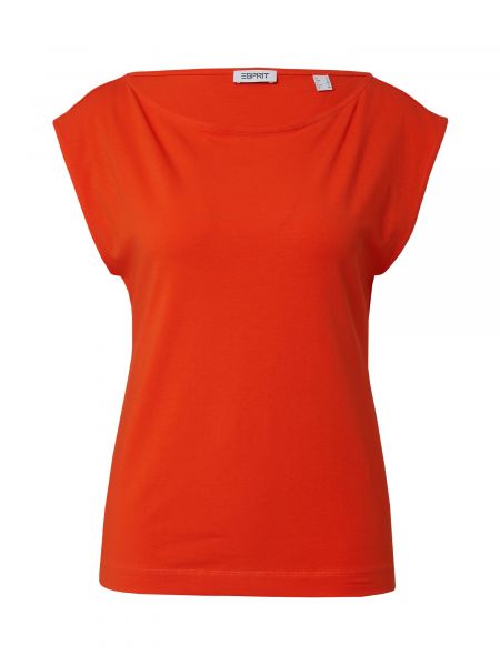 Marškinėliai Esprit oranžinė
