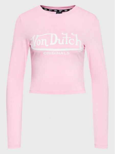 Розовая блузка Von Dutch