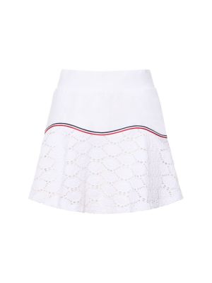 Kvetinová sukňa L'etoile Sport biela