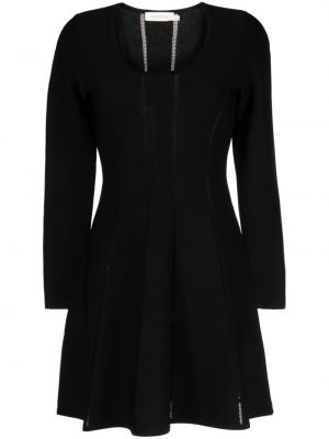 Πλεκτή φόρεμα Zimmermann μαύρο