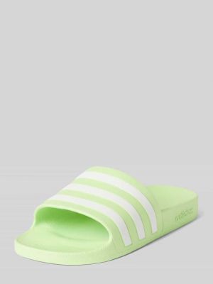 Klapki Adidas Sportswear zielone