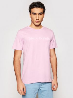 Polo marškinėliai Marc O'polo rožinė