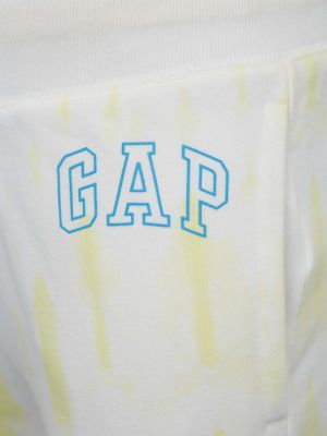 Spodnie sportowe Gap białe