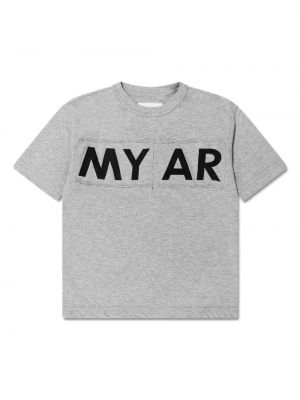 T-shirt for piger Myar Kids grå