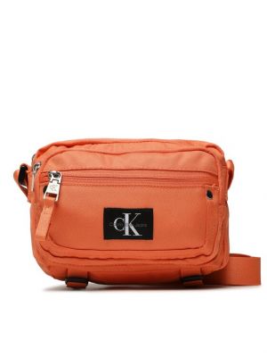 Sportovní taška Calvin Klein Jeans oranžová