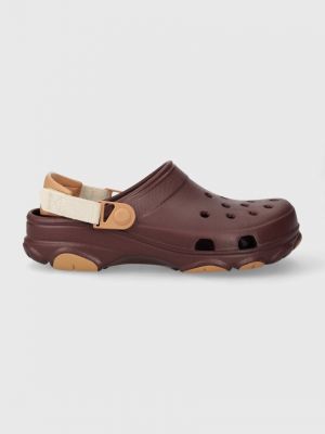 Papuci Crocs bordo