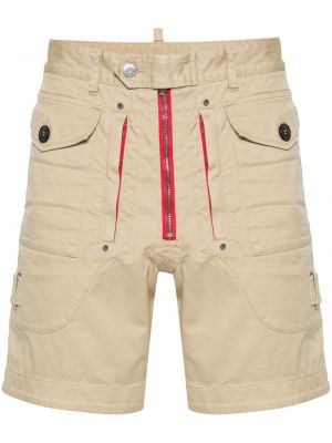 Cargo shorts mit taschen Dsquared2 beige