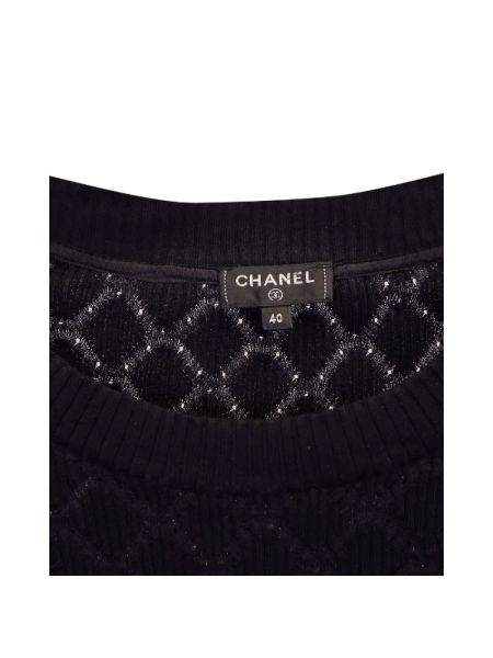 Sudadera retro Chanel Vintage azul