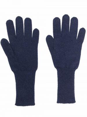 Кашмирени ръкавици Jil Sander синьо