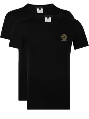 Черная футболка Versace