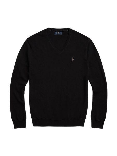 Sweter slim fit Ralph Lauren czarny