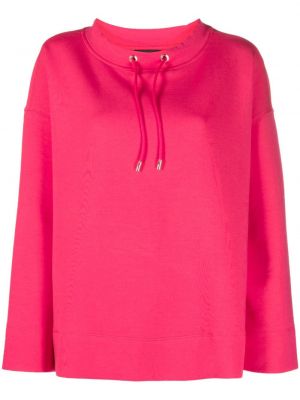 Sweatshirt aus baumwoll Emporio Armani pink