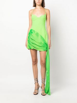 Drapované sukně David Koma zelené