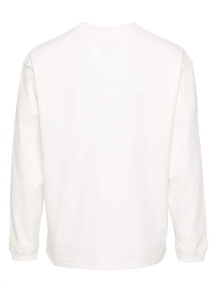 Kokvilnas t-krekls ar kabatām And Wander balts