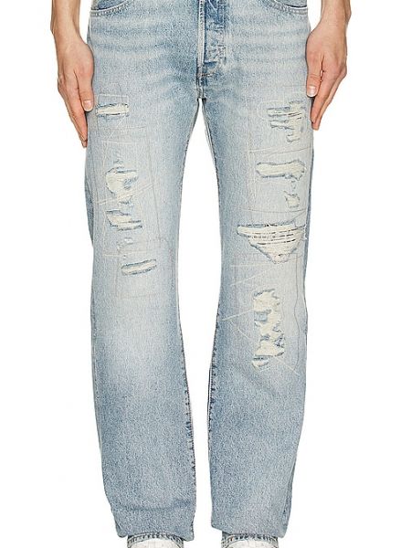 Straight fit jean pantolon Levi's mavi