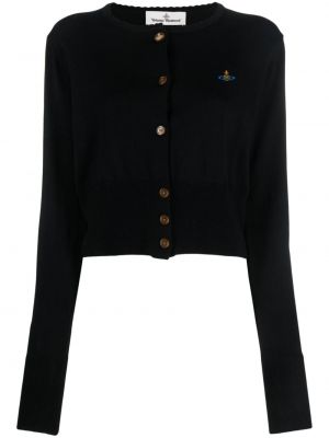 Cardigan di lana Vivienne Westwood nero