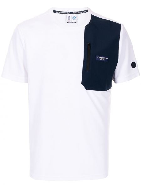 Camiseta de cuello redondo North Sails blanco