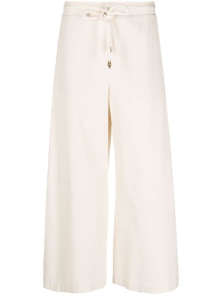 Pantaloni culotte Zeus+dione beige
