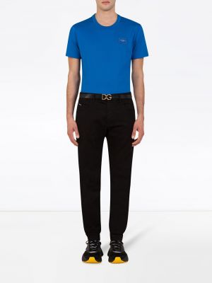 T-krekls Dolce & Gabbana zils