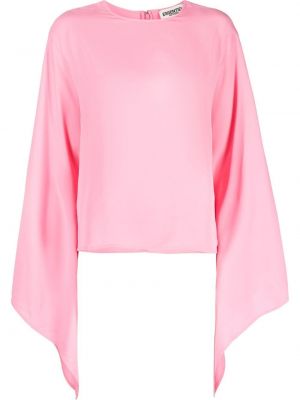 Блузка с драпировкой Essentiel Antwerp, розовая