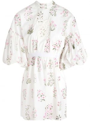 Trykt floral dress Giambattista Valli hvit