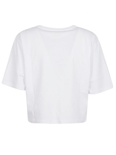 T-shirt di cotone Ea7 bianco