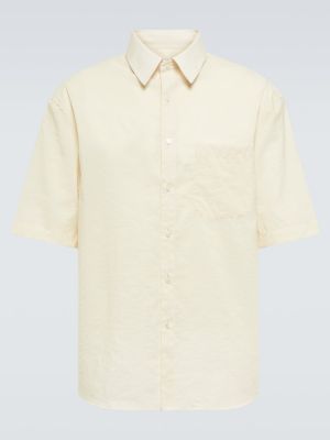 Bavlnená košeľa Lemaire biela