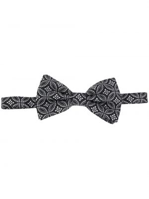 Krawat z kokardką w kwiatki Dolce And Gabbana