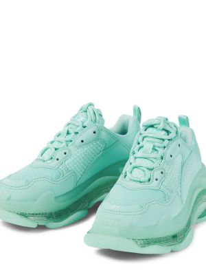 Sneakers Balenciaga Triple S πράσινο
